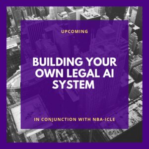 Building your own Legal AI System