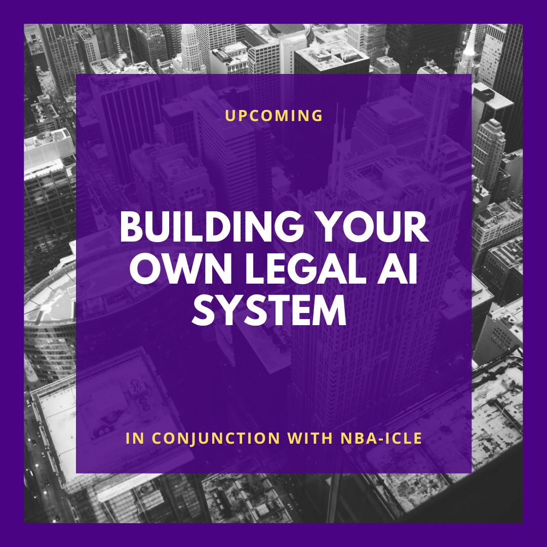 Building your own Legal AI System