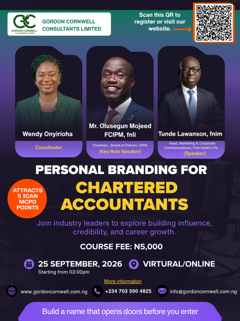 Personal Branding for chartered Accountants